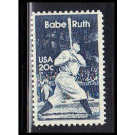2046 20c Babe Ruth Fine MNH Dry Gum RA2456