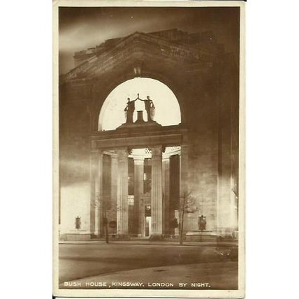 LONDON Bush House Kingsway Postcard