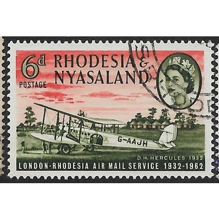 RHODESIA & NYASALAND 1962 SG 40 - fine used (o)