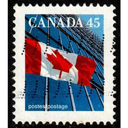 Canada 1995 Flag 45c Used Stamp