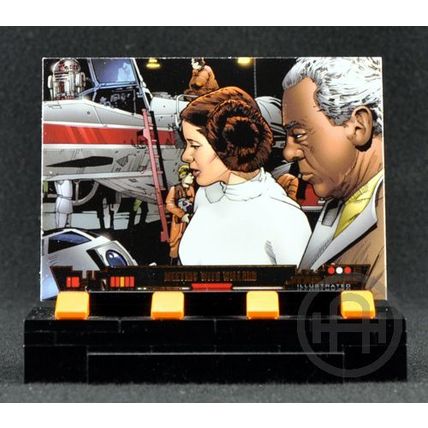 Topps Star Wars Illustrated A New Hope – Base Card #87 – Bronze Parallel