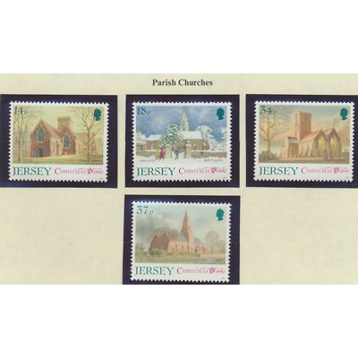 Jersey Stamps Scott #549 To 552, Mint Never Hinged