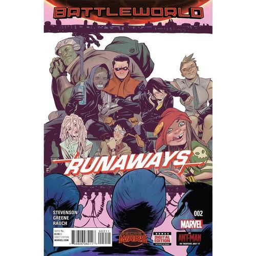 Runaways (2015) #2 "Doomed Youth: Part Two" Marvel SECRET WARS BATTLEWORLD