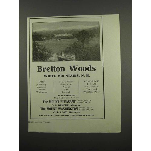 1920 Bretton Woods Resort Ad