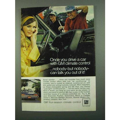 1969 GM Four-Season Climate Control Ad - Once You Drive