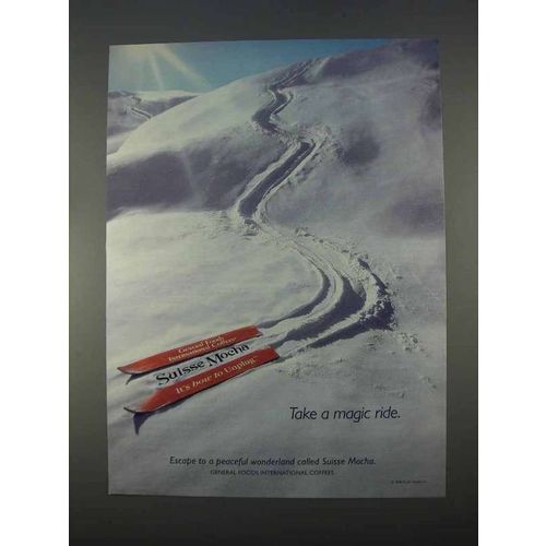 1996 General Foods International Coffees Ad, Magic Ride