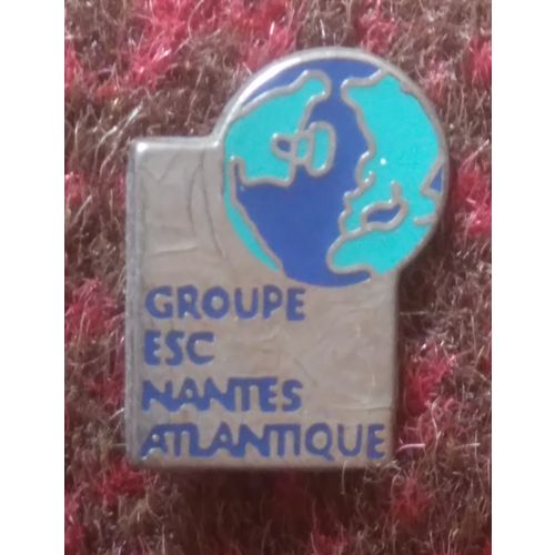 Pin Badge, Metal & Enamel: Groupe Esc Nantes Atlantique
