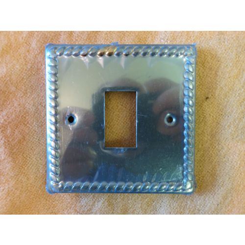 Brass Switch Cover Rope Edge