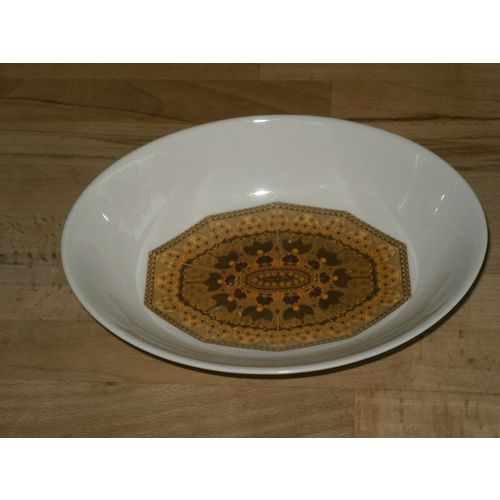 Royal Doulton Retro Parquet Oval Serving Bowl