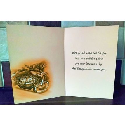 Grandad Birthday Card ( aeroplane )0010