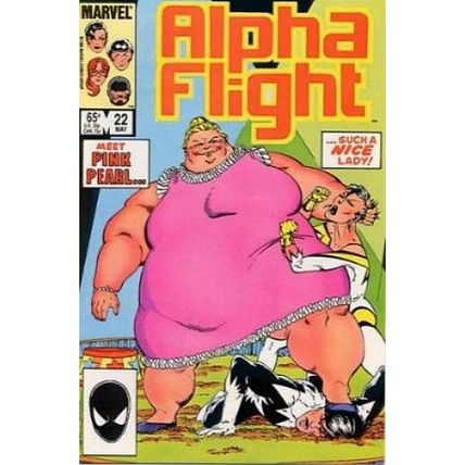 Alpha Flight (Vol 1) # 022 VFN+ ORIG US COMICS