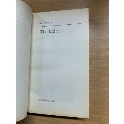 1990 PETER ESSEX "THE EXILE" SOUTH AFRICA GUERRILLA FICTION PAPERBACK BOOK (P3)