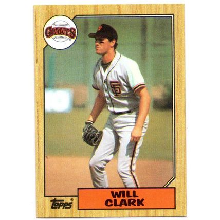 87 TOPPS WILL CLARK