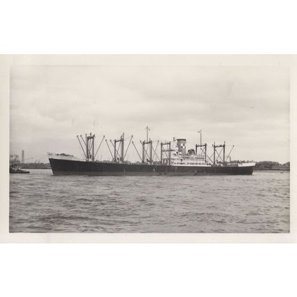 Turbo Electric Beaverglen Lithgows Scottish Ship Vintage Photo