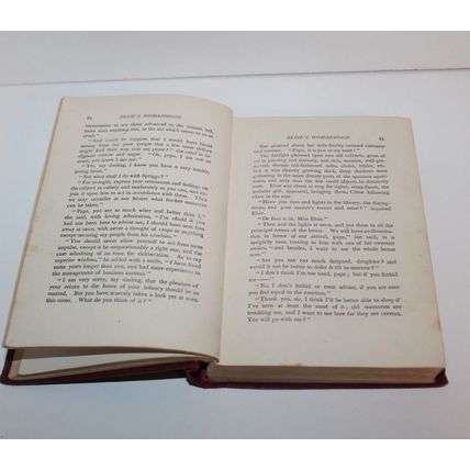 Elsie's Dinsmore VTG Antique Book Womanhood by Martha Finley HC 1st Edition