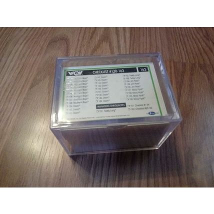 1991 WCW wrestling trading cards complete set by Impel 162 Cards