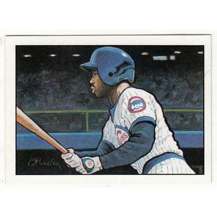 1990 Bowman Sweepstakes Art card Jerome Walton