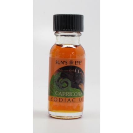 Capricorn, Honeysuckle, Sun's Eye Zodiac Oils, 1/2 Ounce Bottle