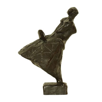Bronzen beeld Eric Claus : Commedia Dell'Arte | Colombina, z.j.