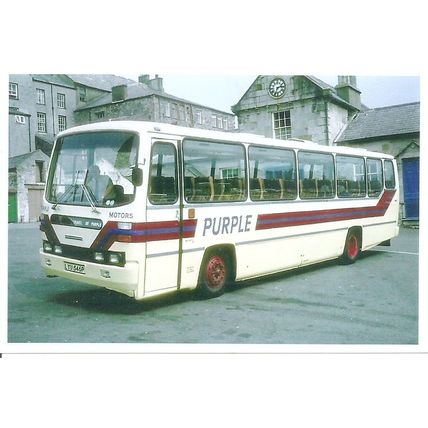 Colour Photograph of Purple Motors of Bethesda - LYU 546P