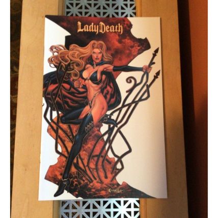Lady Death Heartbreaker #1 Super Premium CHAOS Comic from 2002 Brand New
