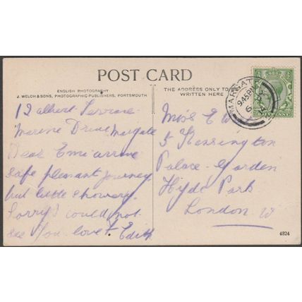 Newgate Gap, Margate, Kent, 1914 - J Welch Postcard