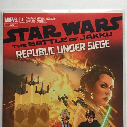 2024 Marvel Comics Star Wars The Battle of Jakku Republic Under Siege