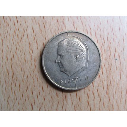 Belgium 1998 20 Frank Belgie (Dutch - Flemish Text) Coin