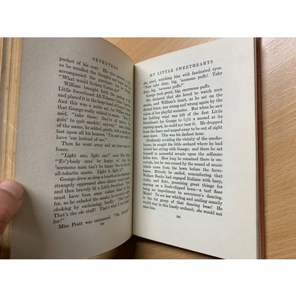 1916 BOOTH TARKINGTON "SEVENTEEN" ILLUSTRATED FICTION USA ANTIQUE BOOK (P4)