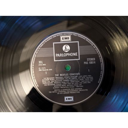 The Beatles Concerto LP (1979) vinyl record classical Paul McCartney Parlophone