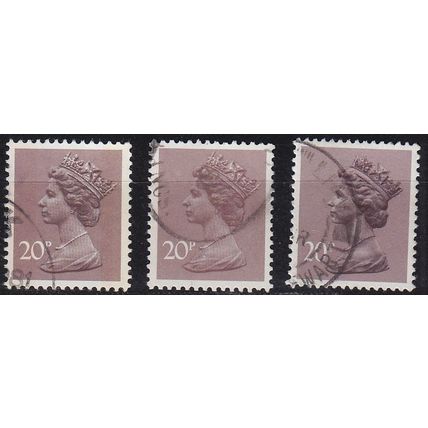 ENGLAND GREAT BRITAIN [1980] MiNr 0828 Ay A C ( O/used ) [03] Machin 3 Typen
