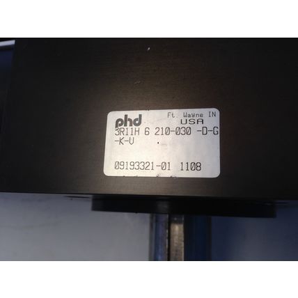 NEW PHD 3R11H 6 210-030-D-G-K-V LINEAR ACTUATOR USA 09193321-01 1108,AB