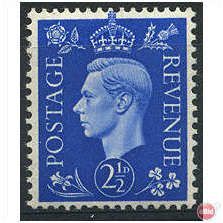1937 SG466 2 1/2d Ultramarine Mtd Mint SG466
