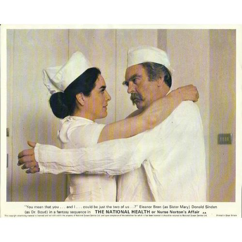 THE NATIONAL HEALTH Donald Sinden, Eleanor Bron, Jim Dale 1973 F-O-H Stills Set
