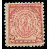 682 2c Massachusetts Just Clears MNH M07039