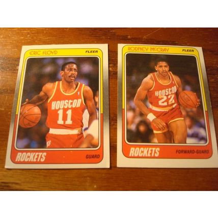 1988 Fleer Basketball, 9-Cards Different, EDDIE JOHNSON/CAGE, ++