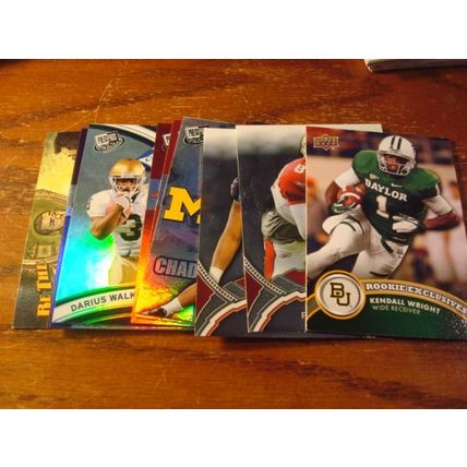 70+ Premium Football Cards, w/Stars, Rc's, McCOY/PALMER/RIVERS, +++