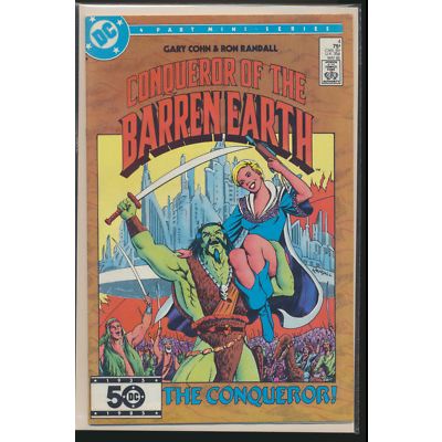 Conqueror Of Barren the Earth #4, May 1985 DC Comic Book, ~FN