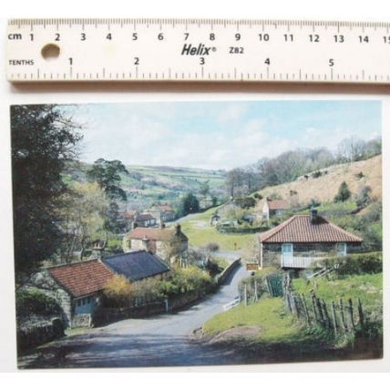 old postcard Beckhole Goathland