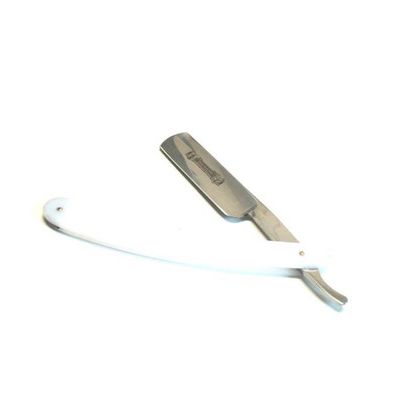 White Professional Hashir Mens Classic Straight Razor[ ]