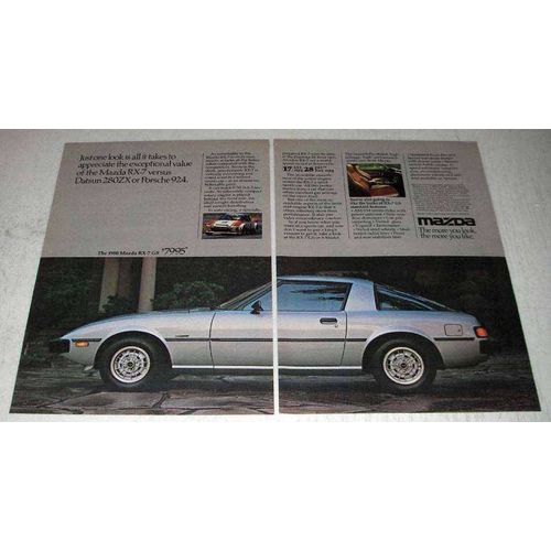 1980 Mazda RX-7 Ad - Appreciate Exceptional Value