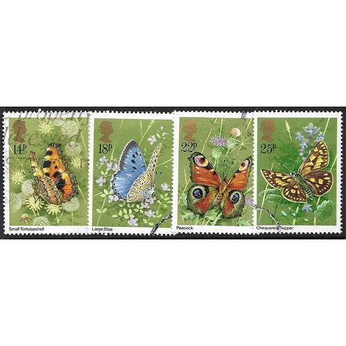 1981 SG 1151/1154 - cancelled