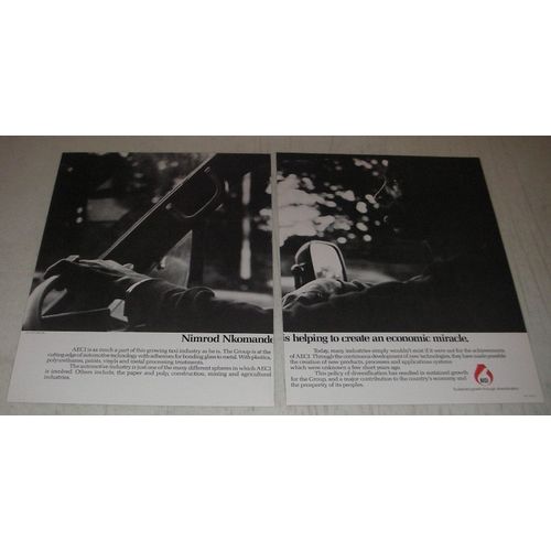1991 AECI Limited Ad - Nimrod Nkomande is helping to create an economic miracle
