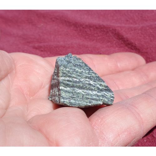 I Chrysotile Serpentine Raw Green Tiger Eye Stone Gemstone Metaphysical