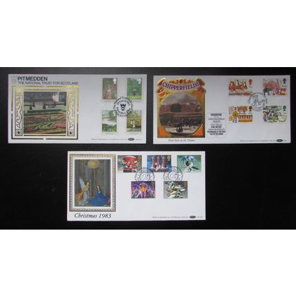 BENHAM - LARGE SILK COVER YEAR SET 1983
