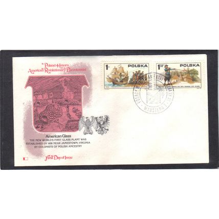 FDC Int'l Poland Honoring USA Bicentennial (Cachet-U/A) CV01096