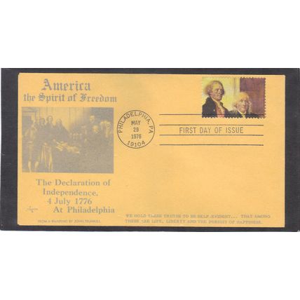 FDC Falkon 1688b 18c Independence Hall (Cachet-U/A) CV42303