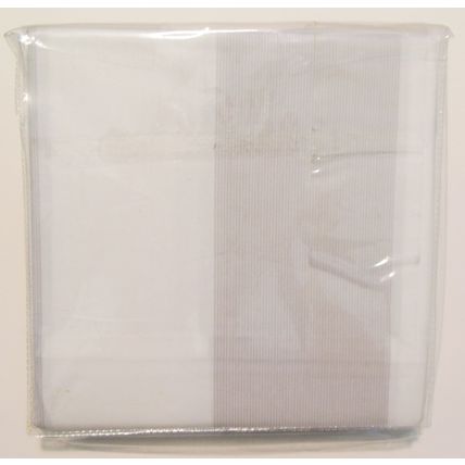 White and Grey Housewife Pillowcases 50cm x 75cm 100% Cotton Cedar Hall