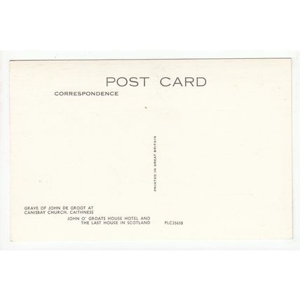 The John O Groats Story Caithness Postcard 36558