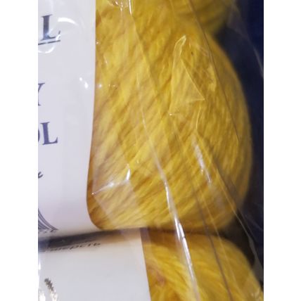 Gazzal XL Baby Wool Fingering Yarn - 3-Pack Yellow-812